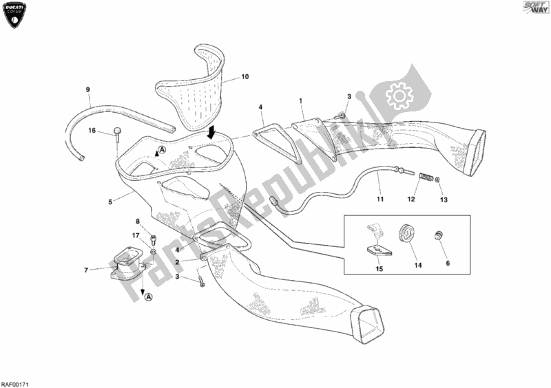 Toutes les pièces pour le Admission du Ducati Superbike 999 RS 2004